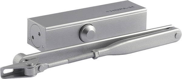 Изображение товара Доводчик с рычагом Нора-М 820 / 19272 (серебристый)