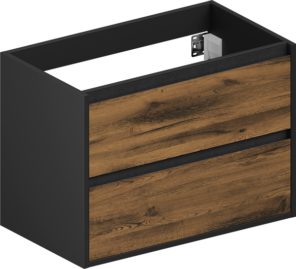 Изображение товара Тумба с умывальником ЗОВ Парма 100 / P100LAN0MAMC1B-LDSPH6002 (аттик)