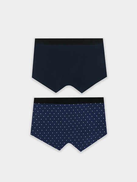 Изображение товара Комплект мужских трусов Mark Formelle 411215-2 (р.86-96, треугольники на морском/неви)