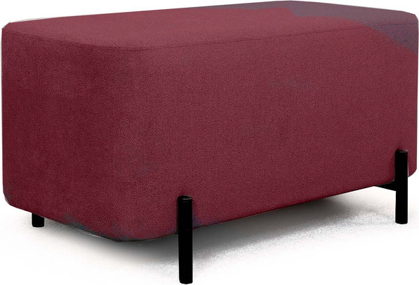 Изображение товара Банкетка Мебельград Портленд стандарт (торонто бордовый)