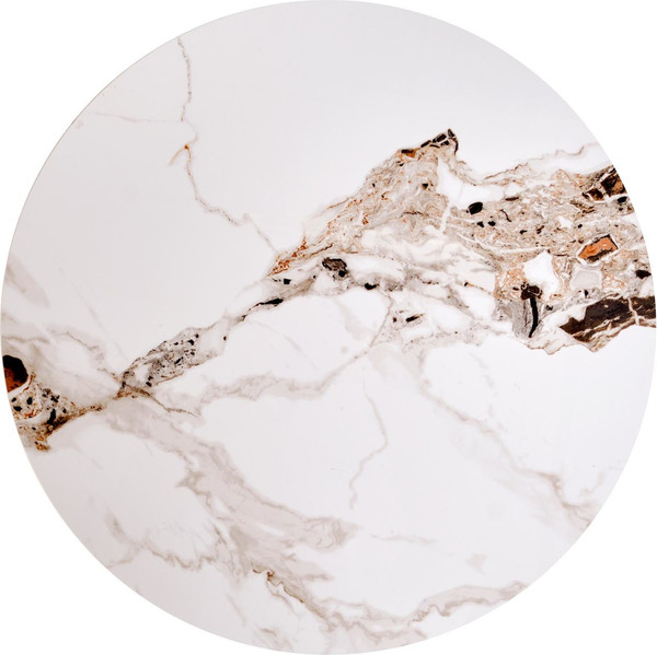 Изображение товара Журнальный столик Halmar Carina S (бежевый мрамор/орех)