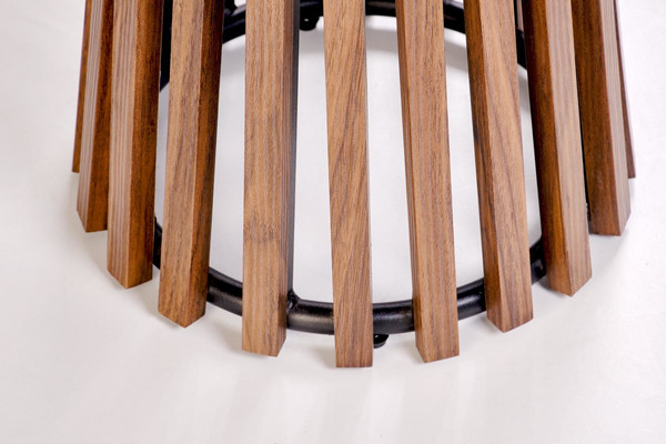 Изображение товара Журнальный столик Halmar Carina S (бежевый мрамор/орех)