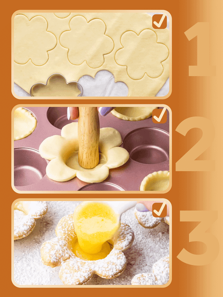 Изображение товара Набор форм для печенья S.G. Home Ромашки SG-CM-SC5 (5шт)