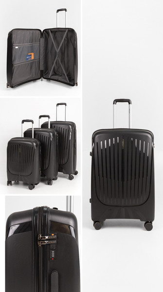 Изображение товара Чемодан на колесах Rozan 8823 (L, черный)