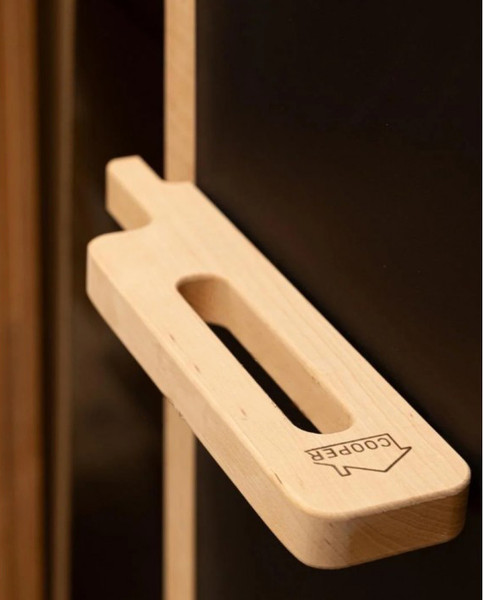 Изображение товара Стеклянная дверь для бани/сауны COOPER Pro 180x71.5 (бронза матовая)