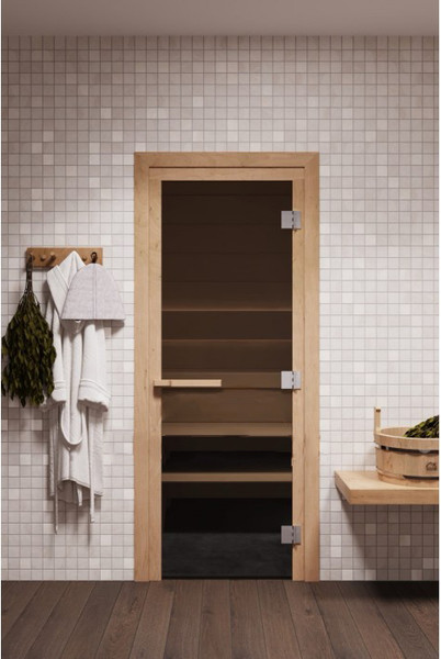 Изображение товара Стеклянная дверь для бани/сауны COOPER Pro 200x71.5 (бронза)