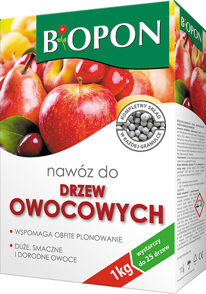 Изображение товара Удобрение Biopon Плодовые деревья (1кг)