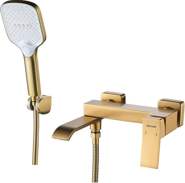 Изображение товара Смеситель Shevanik S4002G (золотой сатин)