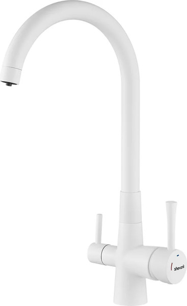 Изображение товара Смеситель Shevanik S428C (белый)