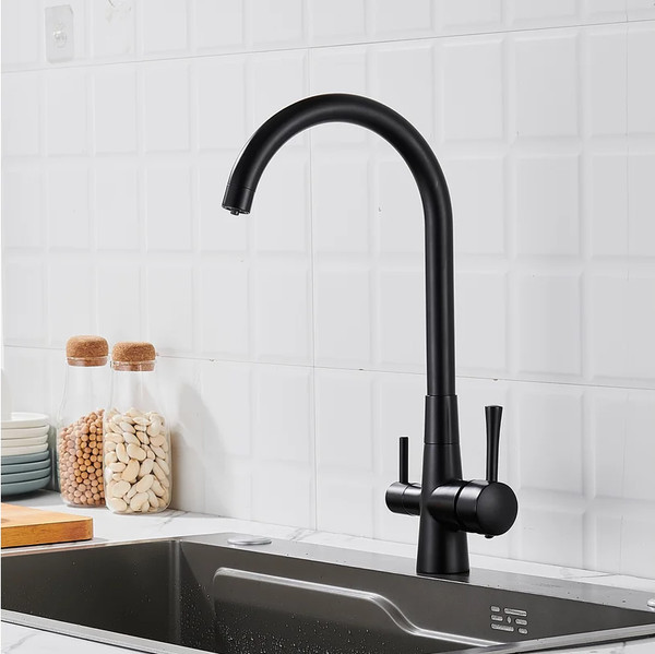 Изображение товара Смеситель Shevanik S428H (черный)