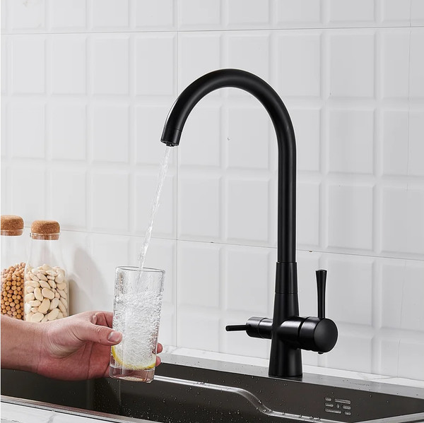 Изображение товара Смеситель Shevanik S428H (черный)