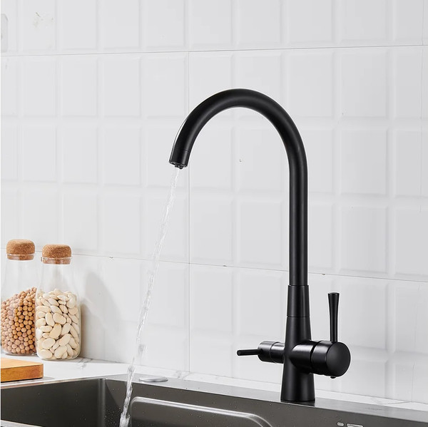 Изображение товара Смеситель Shevanik S428H (черный)