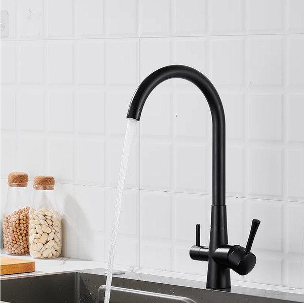 Изображение товара Смеситель Shevanik S428H (черный)