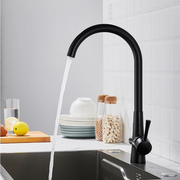 Изображение товара Смеситель Shevanik S428H (черный)