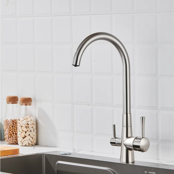 Изображение товара Смеситель Shevanik S428L (сатин)