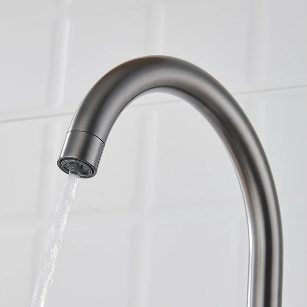 Изображение товара Смеситель Shevanik S428T (оружейная сталь)