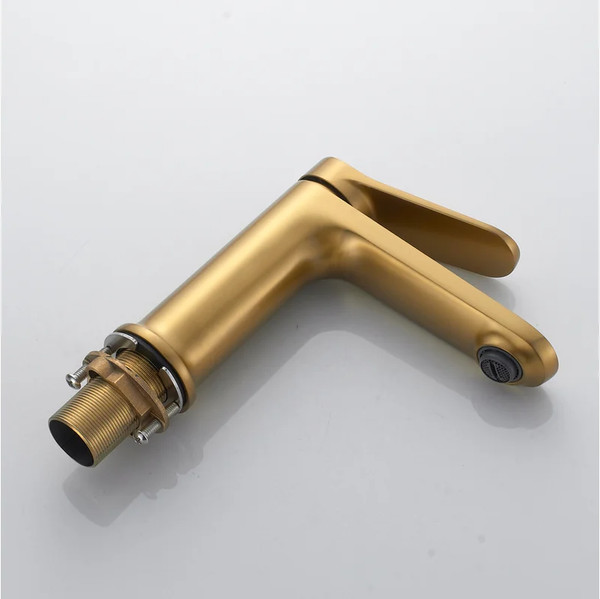 Изображение товара Смеситель Shevanik S4301G (золотой сатин)