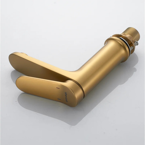 Изображение товара Смеситель Shevanik S4301G (золотой сатин)