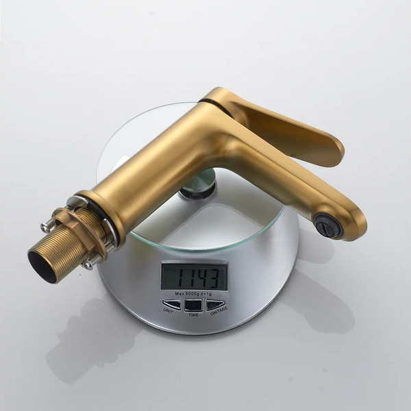 Изображение товара Смеситель Shevanik S4301G (золотой сатин)