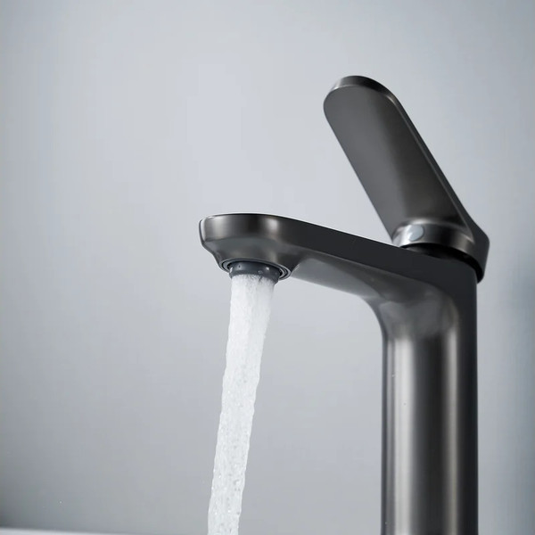 Изображение товара Смеситель Shevanik S4301T (оружейная сталь)