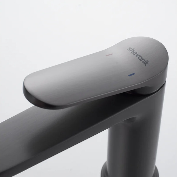 Изображение товара Смеситель Shevanik S4301T (оружейная сталь)