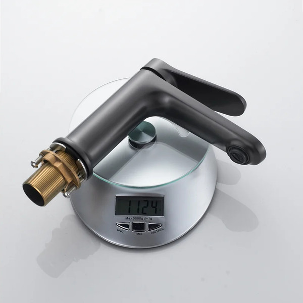 Изображение товара Смеситель Shevanik S4301T (оружейная сталь)