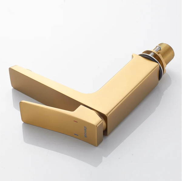 Изображение товара Смеситель Shevanik S4401G (золотой сатин)