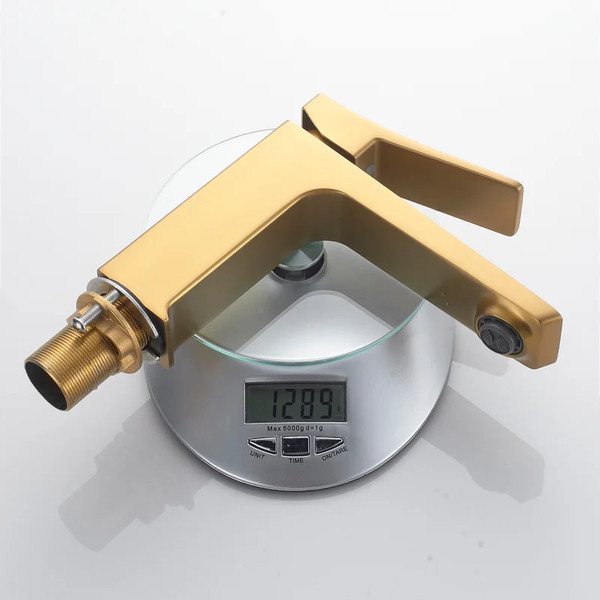 Изображение товара Смеситель Shevanik S4401G (золотой сатин)