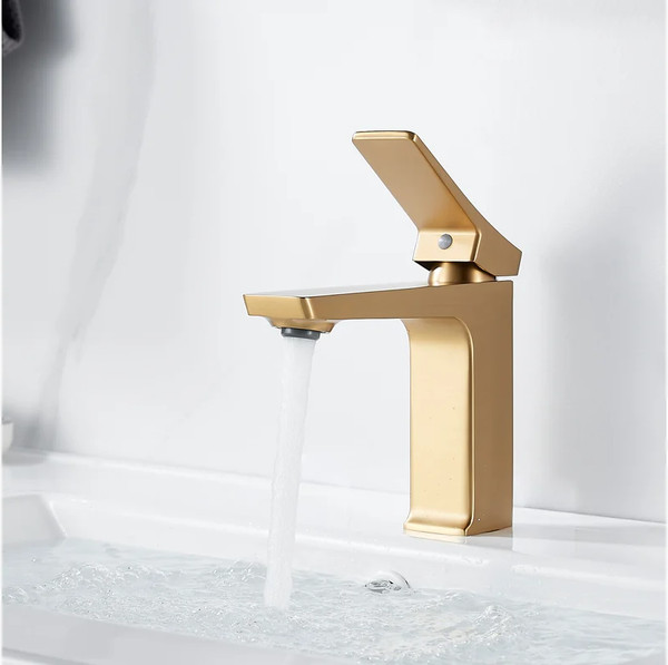 Изображение товара Смеситель Shevanik S4401G (золотой сатин)