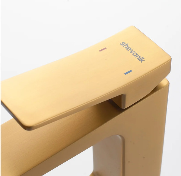 Изображение товара Смеситель Shevanik S4401G (золотой сатин)