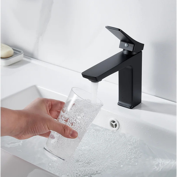 Изображение товара Смеситель Shevanik S4401H (черный)