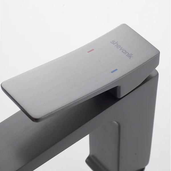 Изображение товара Смеситель Shevanik S4401T (оружейная сталь)