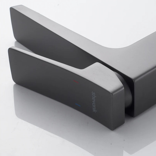 Изображение товара Смеситель Shevanik S4401T (оружейная сталь)