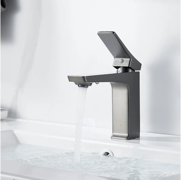 Изображение товара Смеситель Shevanik S4401T (оружейная сталь)