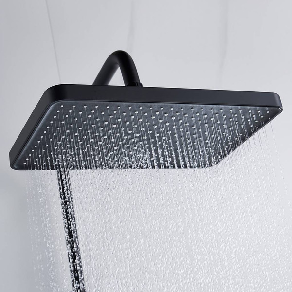 Изображение товара Душевая система со смесителем Shevanik S4436H (черный)