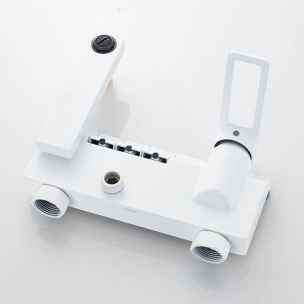 Изображение товара Душевая система со смесителем Shevanik S6826C (белый)