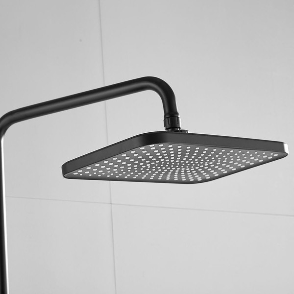 Изображение товара Душевая система со смесителем Shevanik S6836H (черный)
