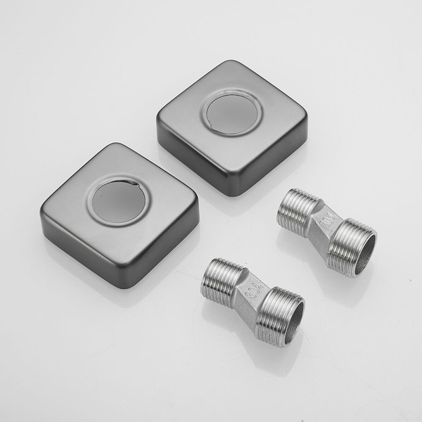 Изображение товара Душевая система со смесителем Shevanik S6836T (оружейная сталь)