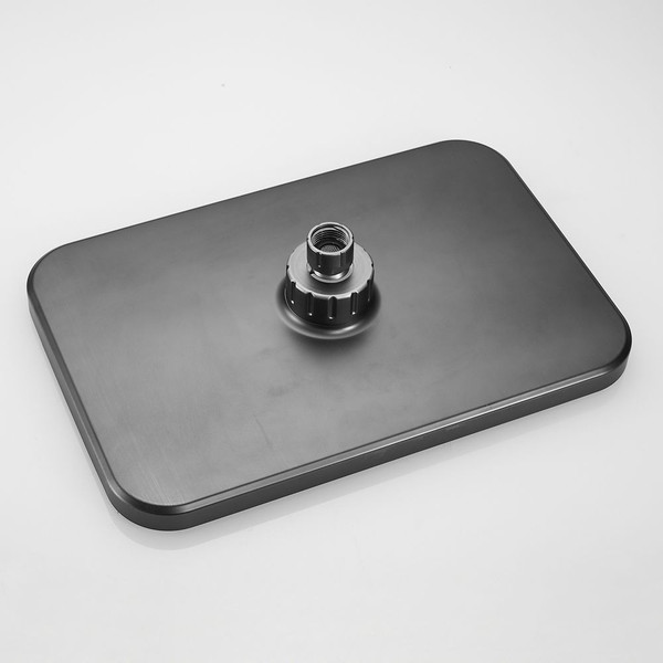 Изображение товара Душевая система со смесителем Shevanik S6836T (оружейная сталь)