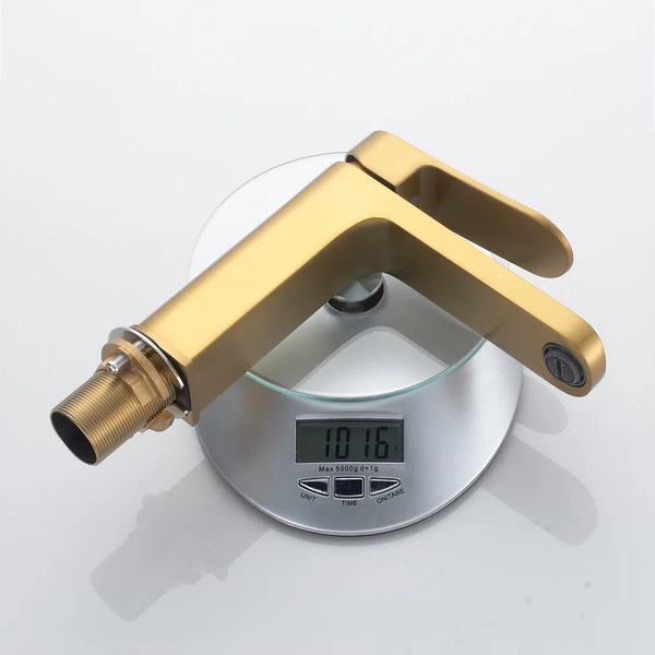 Изображение товара Смеситель Shevanik S4501G (золотой сатин)