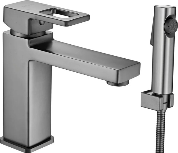 Изображение товара Смеситель Shevanik S8271T (оружейная сталь)