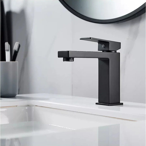 Изображение товара Смеситель Shevanik S9601H (черный)