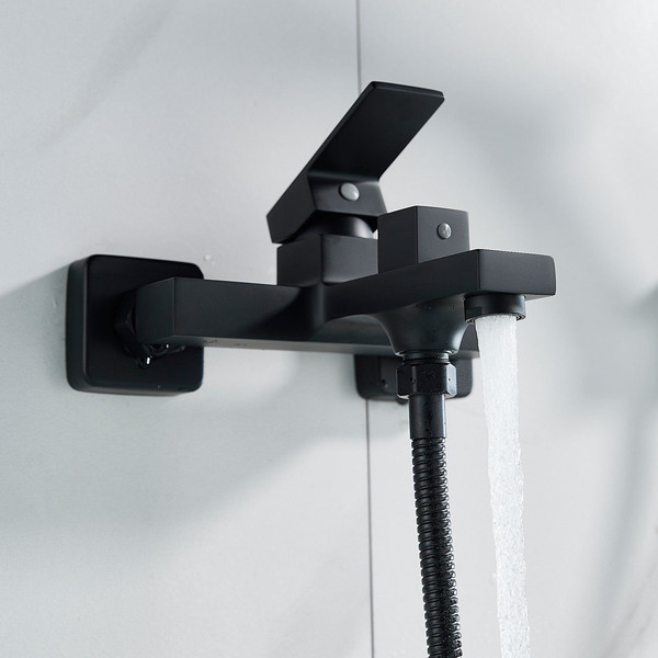 Изображение товара Смеситель Shevanik S9602H (черный)