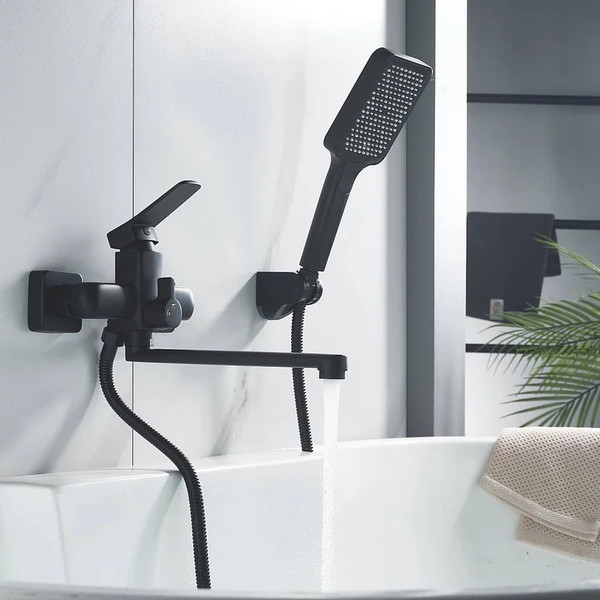 Изображение товара Смеситель Shevanik S9902H (черный)