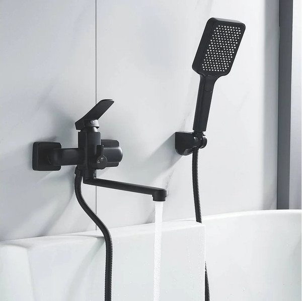 Изображение товара Смеситель Shevanik S9902H (черный)