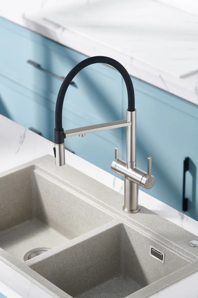 Изображение товара Смеситель Rose R458L (сатин)