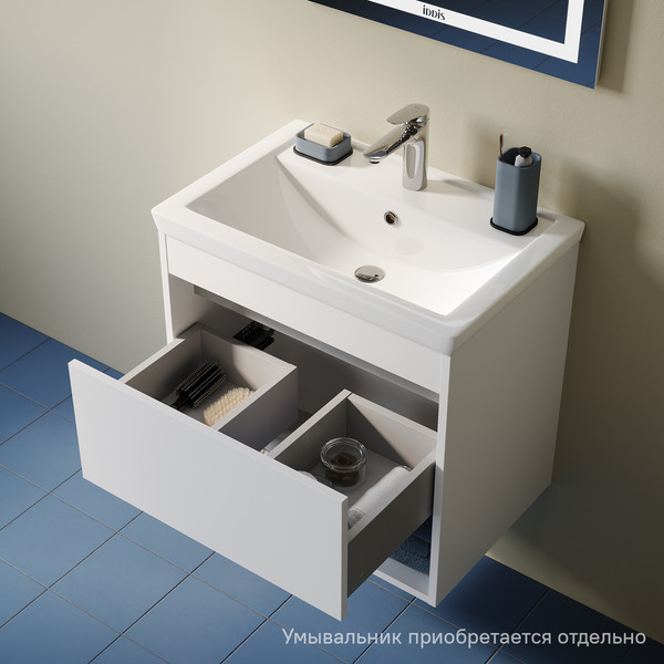 Изображение товара Тумба под умывальник IDDIS Zodiac X ZDX60WNi95 (белый)