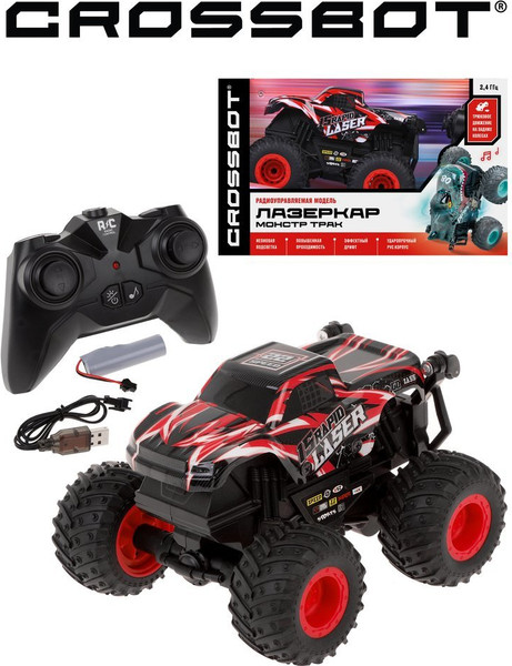 Изображение товара Радиоуправляемая игрушка Crossbot Лазеркар Монстр трак / 870950