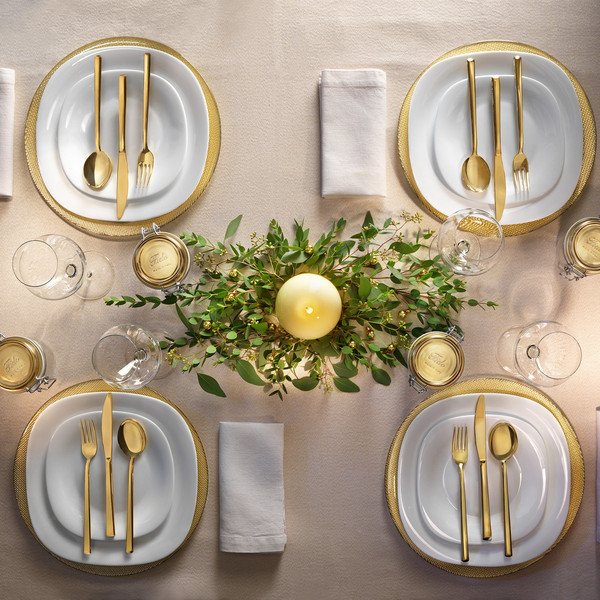 Изображение товара Набор тарелок Bormioli Rocco Парма 20х20 см / 4.98880-6 (6шт)