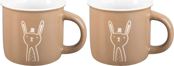 Изображение товара Набор кружек Elan Gallery New Bone China Заяц / 230234_2